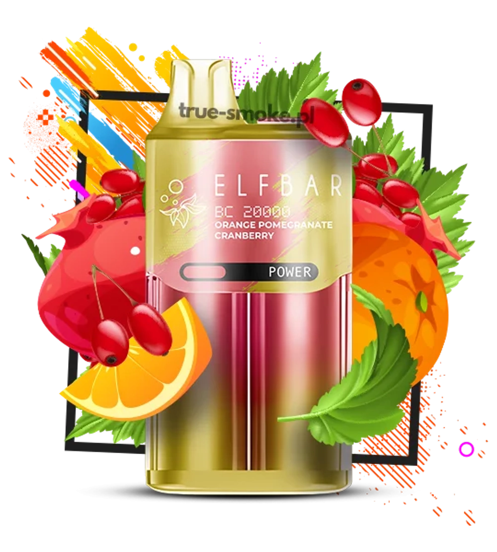 ELFBAR BC20000 - Orange pomegranate Cranberry