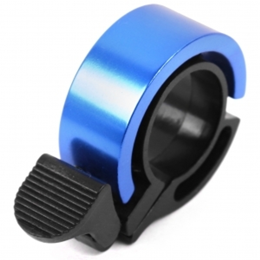 Звонок велосипедный оригиналтный синий металлик YL 45 blue