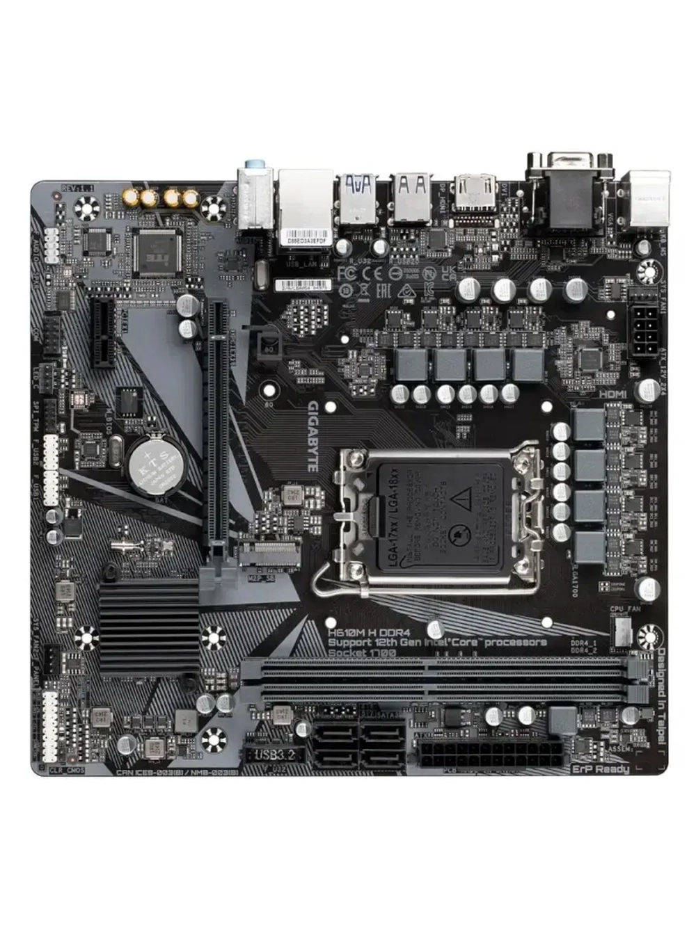 Материнская плата LGA 1700, Intel H610