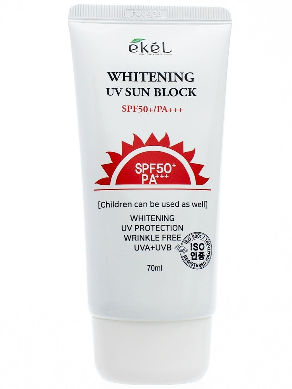 Ekel Sun Cream UV Whitening cолнцезащитный крем осветляющий