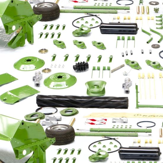 Запчасти для Рабочих органов  на импортную сельхоз технику Krone