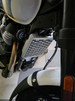 Защита масляного радиатора Royal Enfield Silver Oil Cooler Guard, 1990556