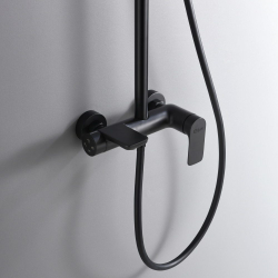 Душевая система Black&White Universe черная матовая (UK8300В)