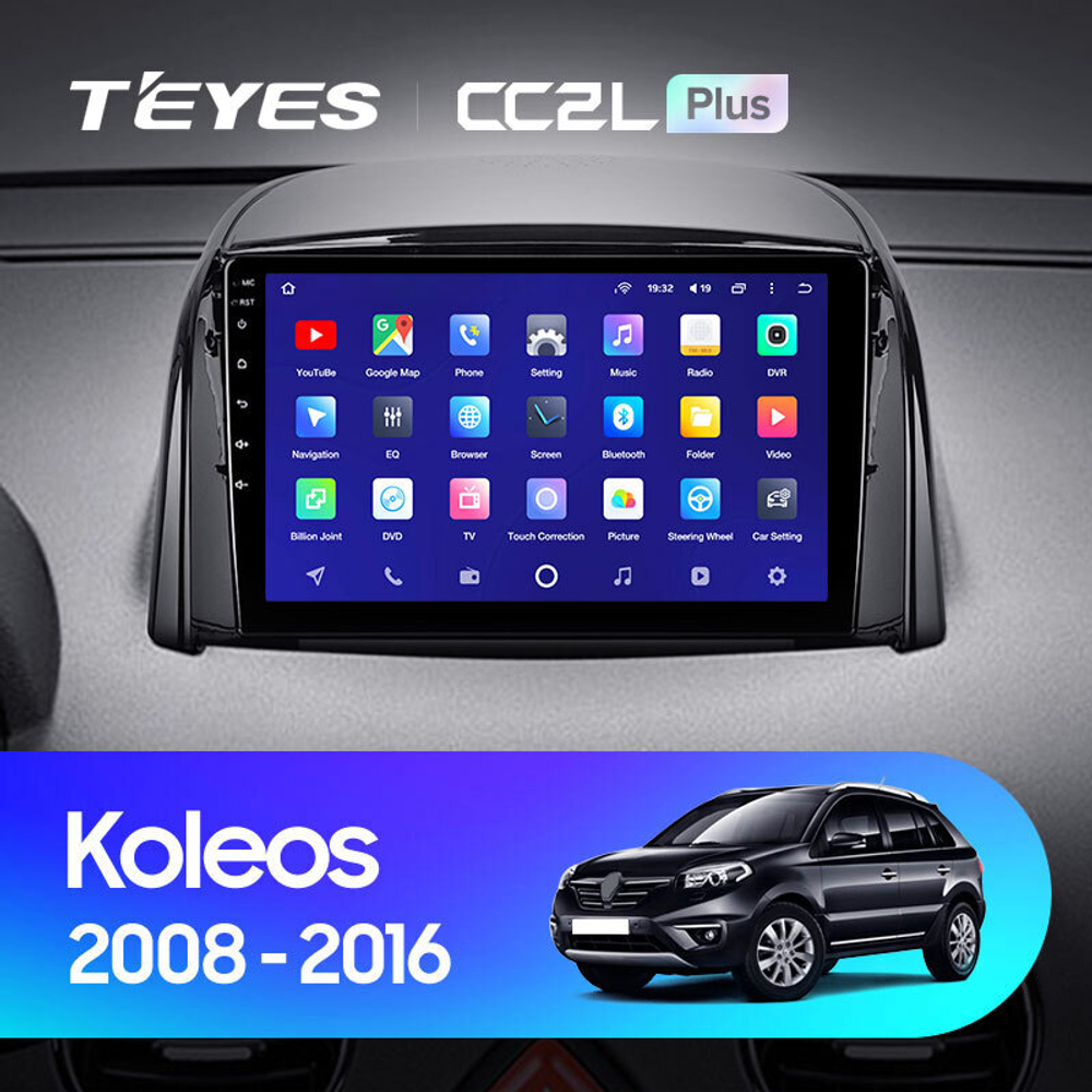 Teyes CC2L Plus 9" для Renault Koleos 2008-2016