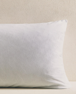 Наволочка Zara Home джерси, хлопок 85%, однотонный, 0062/087