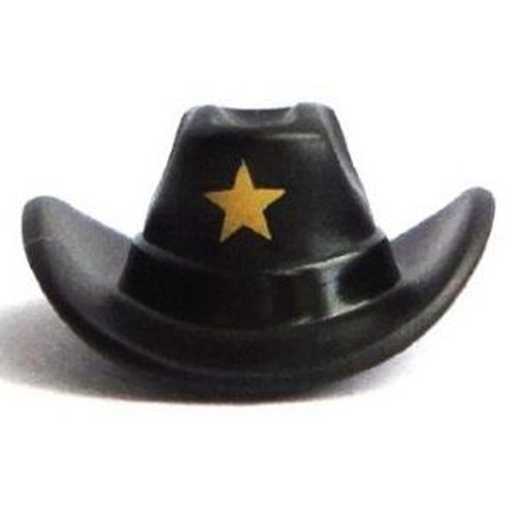 Ковбойская шляпа со звездой 15424pb01 Black