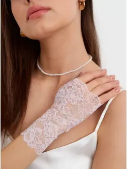 Митенки кружевные