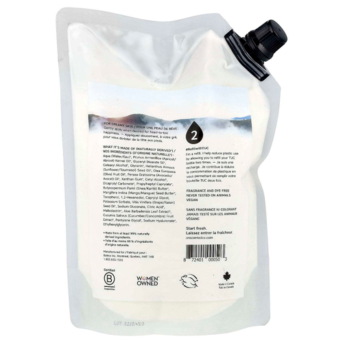 The Unscented Company, Лосьон, для рук и тела, заправка, без отдушек, 1 л (33,8 жидк. Унции)