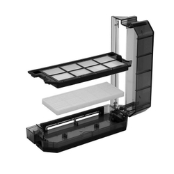 Робот-пылесос Kitfort КТ-566, 25 Вт, сухая/влажная уборка, 0.5 л, 90-120 мин, чёрный