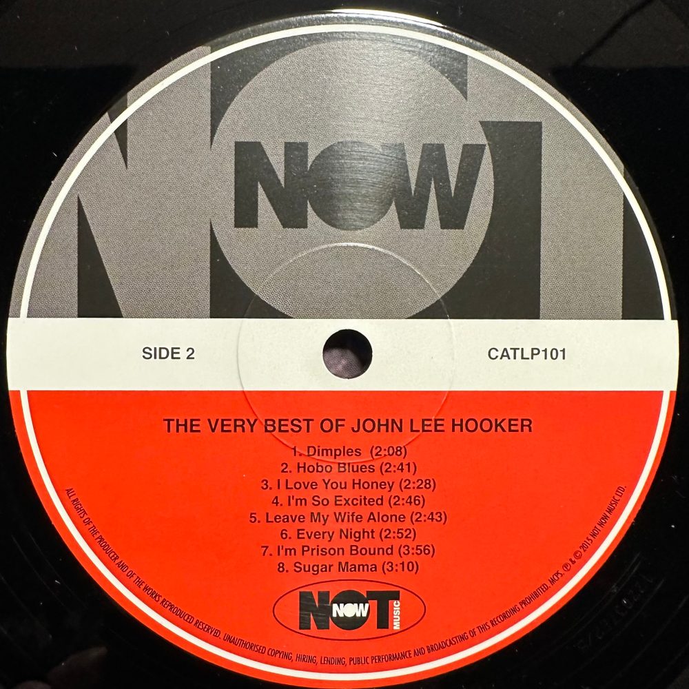 John Lee Hooker - The Very Best Of (Европа 2015г.)