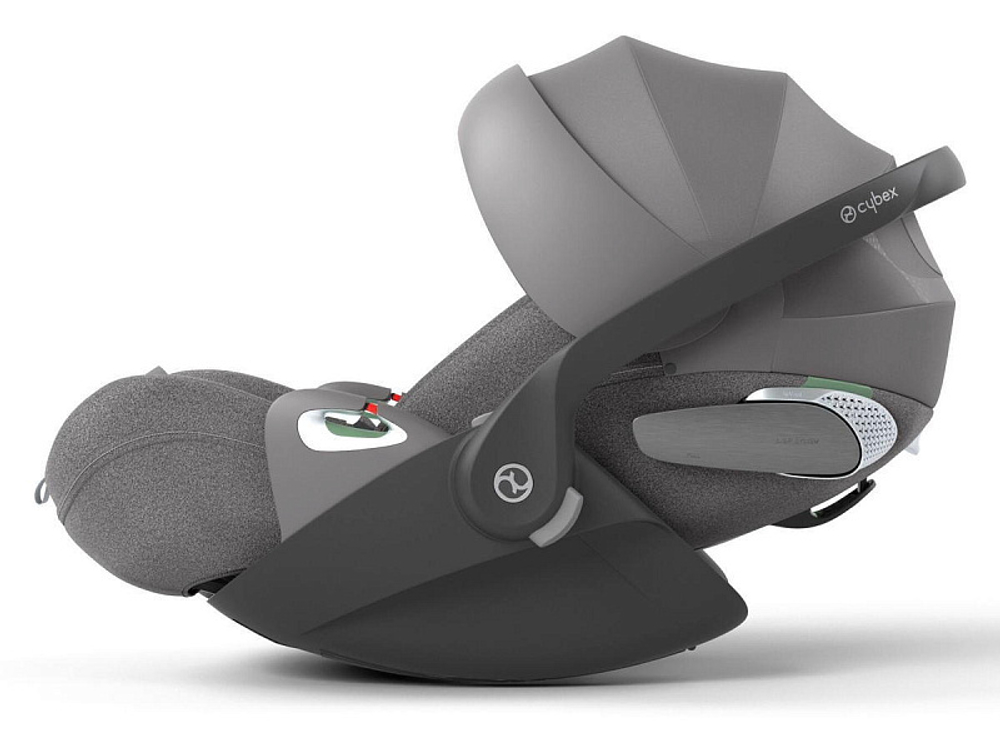 Коляска 3 в 1 Cybex Priam IV Rosegold complete и автокресло Cloud T i-Size Mirage Grey Plus Cozy Beige