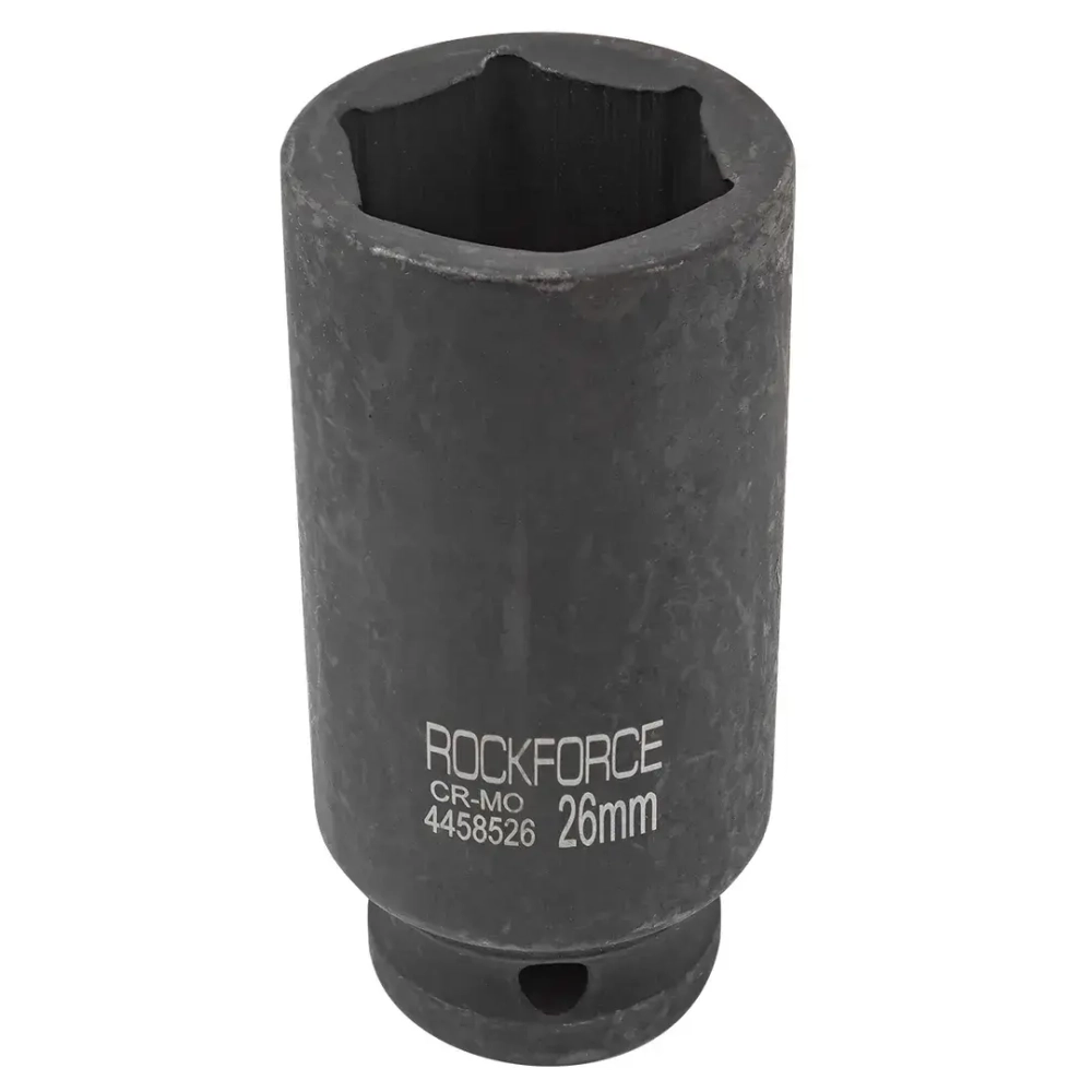 Головка ударная глубокая 1/2'', 26мм (6гр.) RockForce##Rock FORCE RF-4458526
