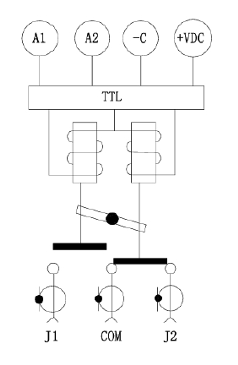 ACC-24T26, Коаксиальный переключатель, SPDT, DC-26.5 ГГц