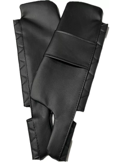 Чехлы на козырьки ВАЗ 2108-21099, 2113-2115 (чёрная Бабочка)