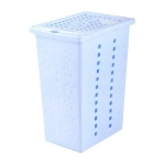 Корзина для белья Виолетта 30л. (голубой)