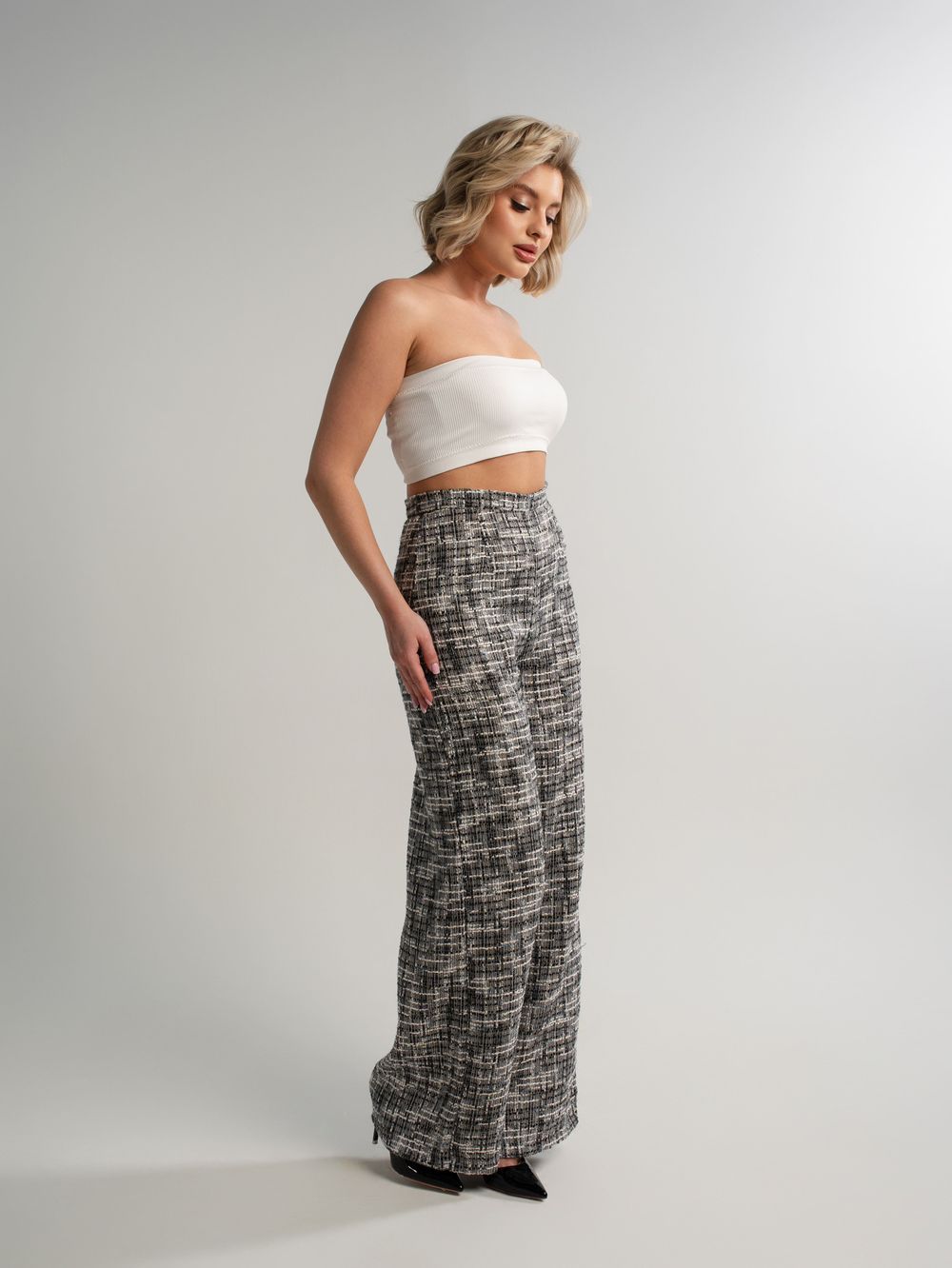 Костюм с брюками Марлин (серый) К15120-10М LT Collection