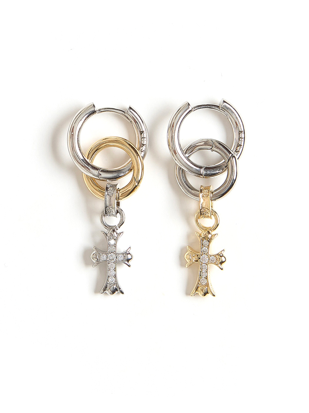 Серьги "Vintage" Bicolor