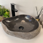 Раковина из речного камня RS-65375 48*38*14 0861