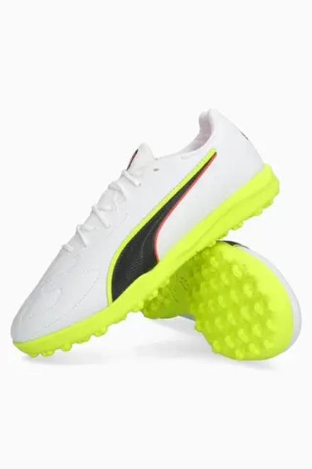 Сороконожки Puma King 20 Match TT Junior - белый