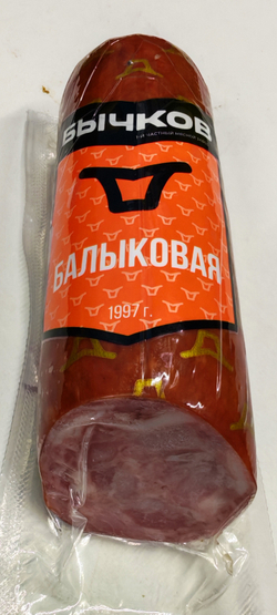 Колбаса БАЛЫКОВАЯ, в/к, 0,5кг, Бычков