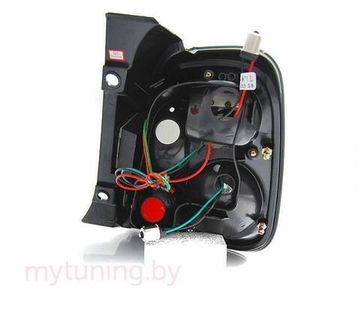 Задние фонари Fiat 500 smoke led