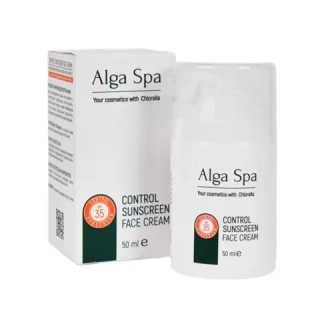 Крем Alga Spa cолнцезащитный для лица, шеи и зоны декольте «CONTROL SUNSCREEN FACE CREAM» SPF 35, 50мл