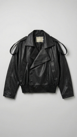 Бомбер из экокожи SIENA