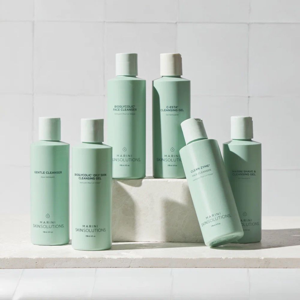 Marini SkinSolutions Shave & Cleansing Gel Мужской гель для умывания и бритья, 177 мл