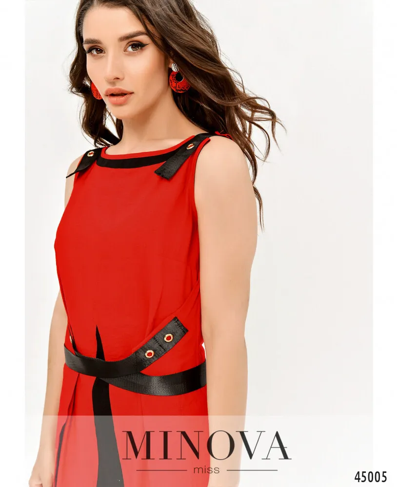 Платье 4128-красный Minova