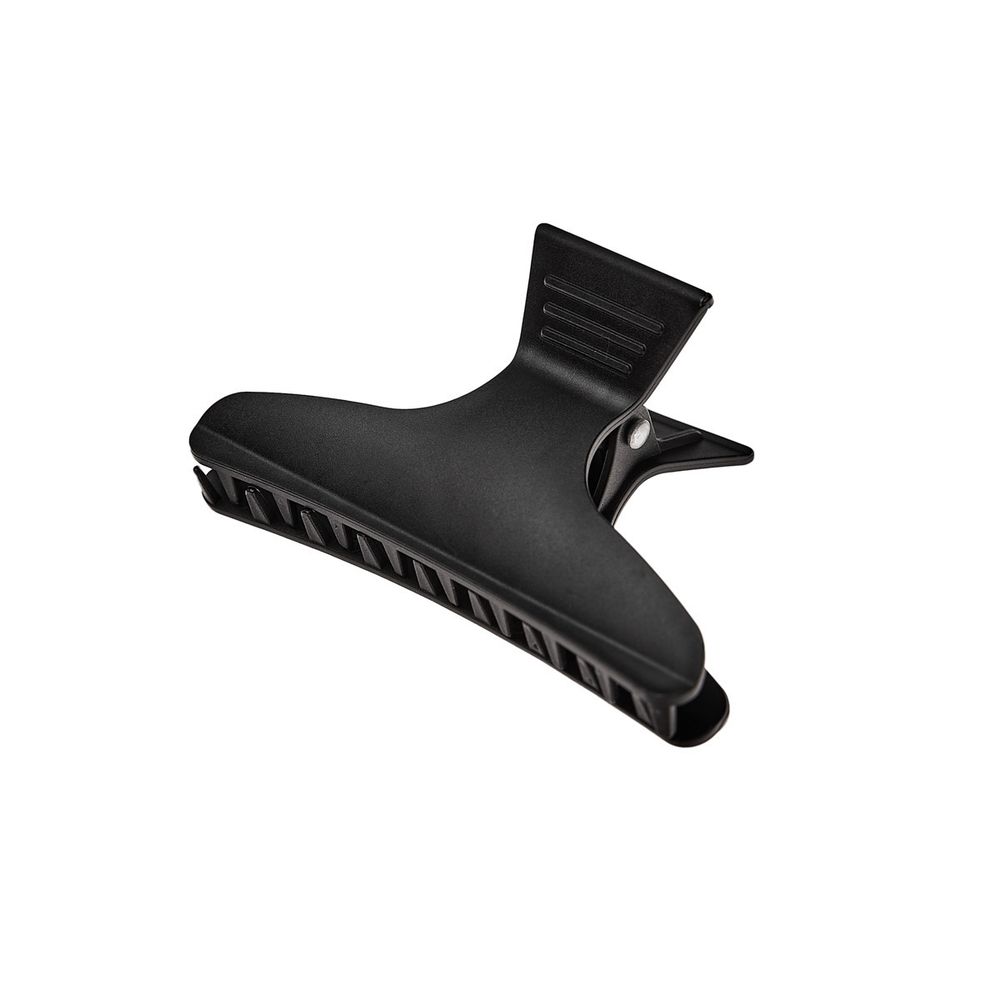 Зажим для волос Harizma “бабочка”, черный 12 штук (h10896-15)