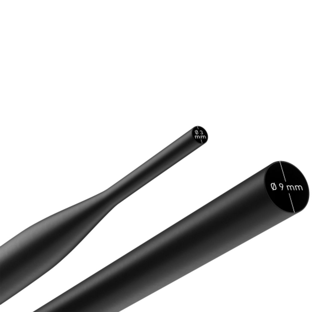 Термоусадочная трубка ЭРА NO-224-546 ТТУк 9/3 чёрная с клеевым слоем в отрезках по 1 м 5 шт | Термоусадочная трубка (ТУТ)