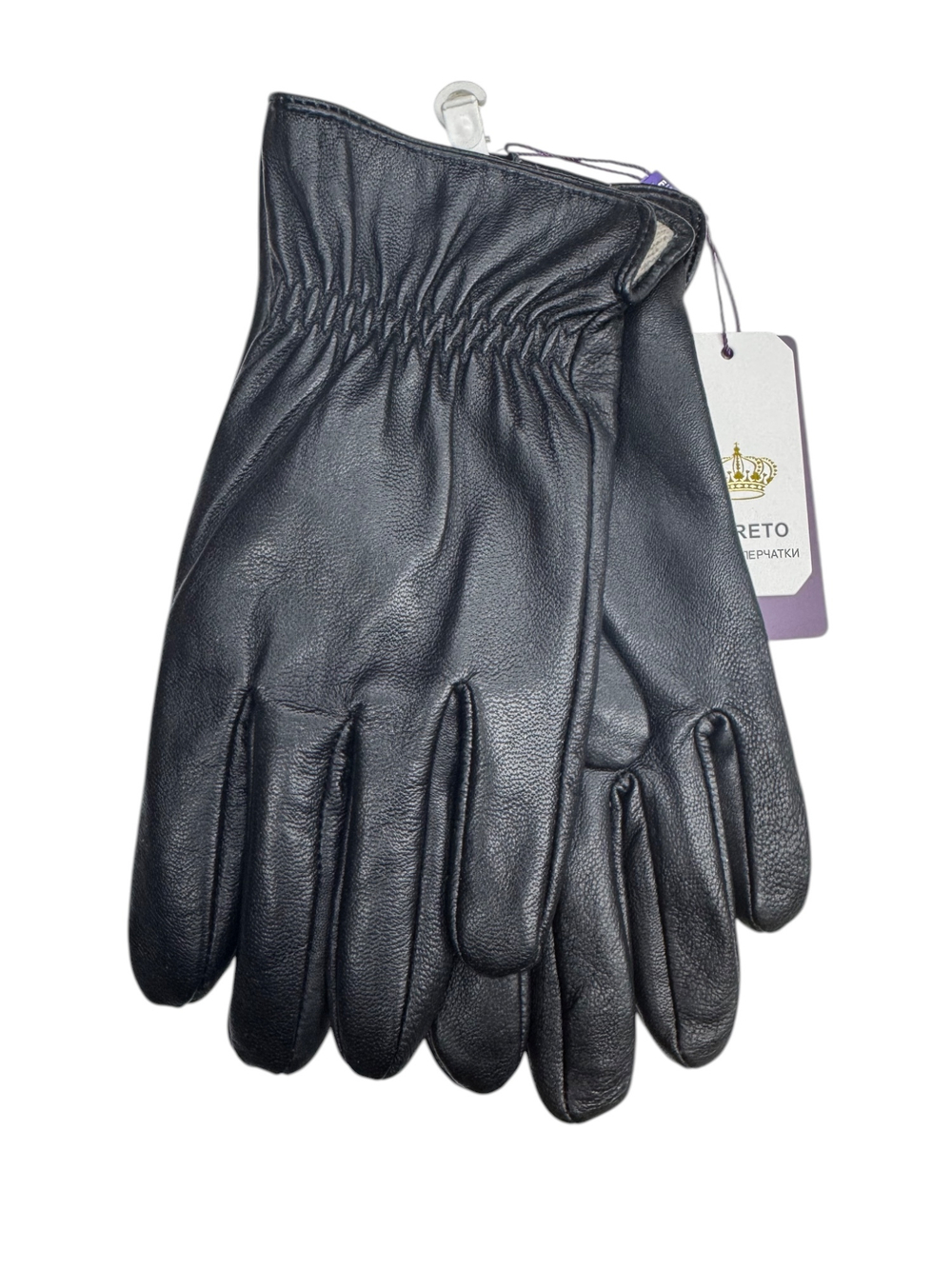 Перчатки. Мужские. Материал верха: Кожаные. Подклад: Трикотаж-шерсть. 5 шт в упаковке.