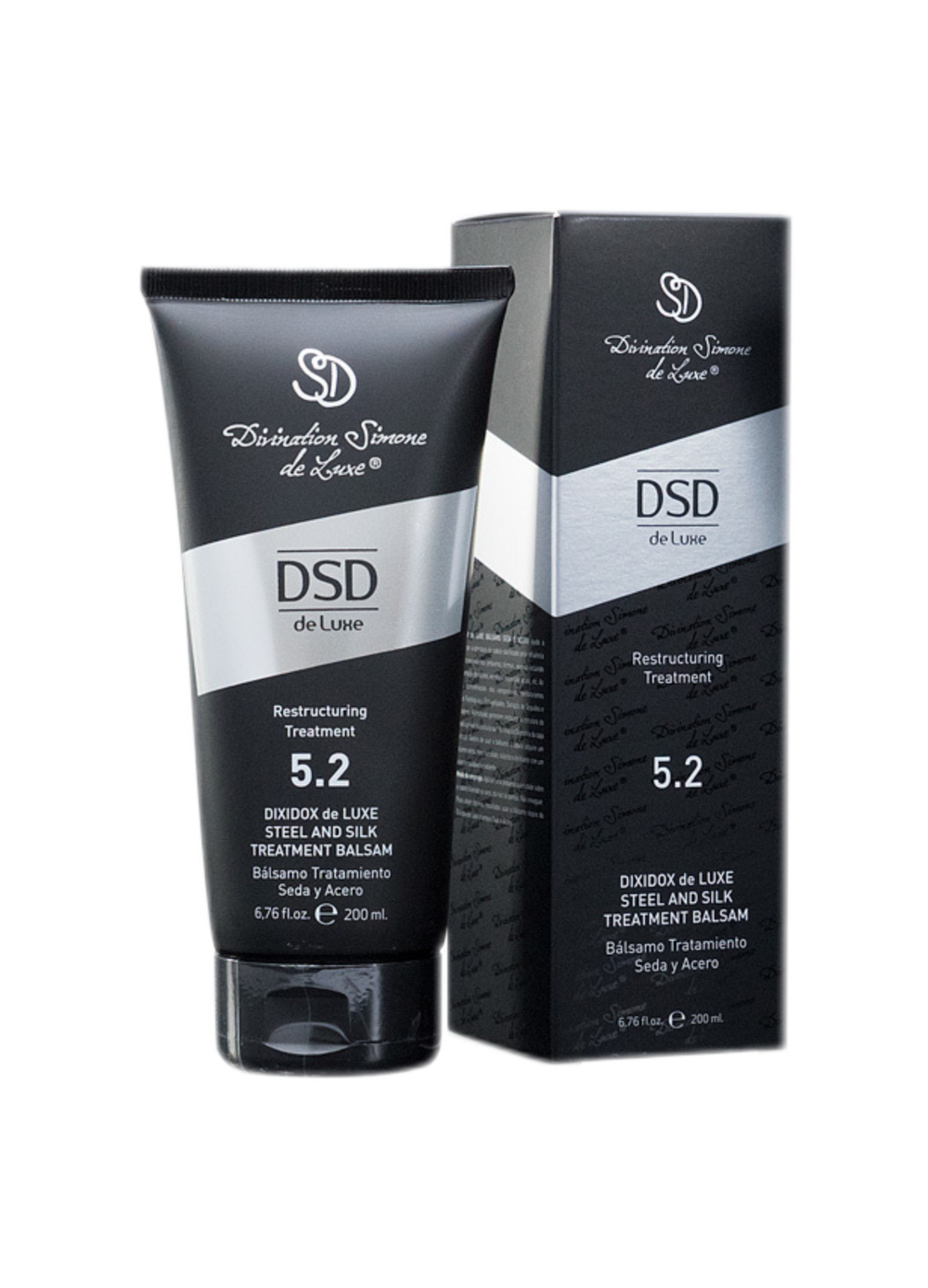 Dsd de Luxe STEEL AND SILK TREATMENT BALSAM 5.2 / Восстанавливающий бальзам сталь и шелкдиксидокс де люкс № 5.2