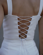 Топ "Любовник" в жемчужном