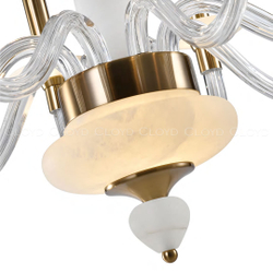 Люстра Cloyd SHERINGTON-B C9 / Ø74 см - латунь (арт.11315)