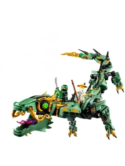 Конструктор Механический Дракон Зелёного Ниндзя 573 детали