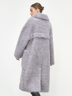 Шуба женская чебурашка тедди  эко