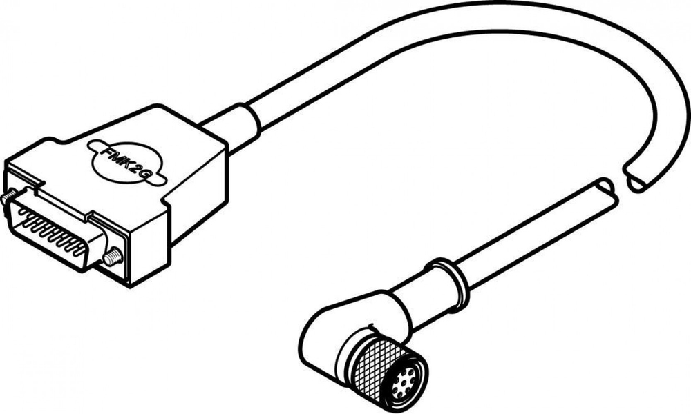 NEBM-M12W8-E-5-N-S1G15 Кабель кодирующего устройства