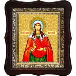 Анна Адрианопольская Святая мученица. Икона на холсте.