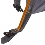 Палатка туристическая Тривор-3 двухслойная, 200*180*110 см алюминиевый каркас, оранжевая