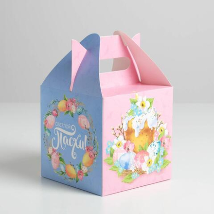 Коробка складная «Светлой Пасхи», 14 × 14 × 14 см 5372590