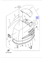 Наклейка для лодочных моторов 6C54267800