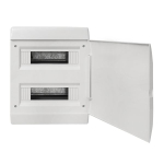 Щит распределительный ЩРВ-П-24 "SlimBox" белая дверца IP41 EKF