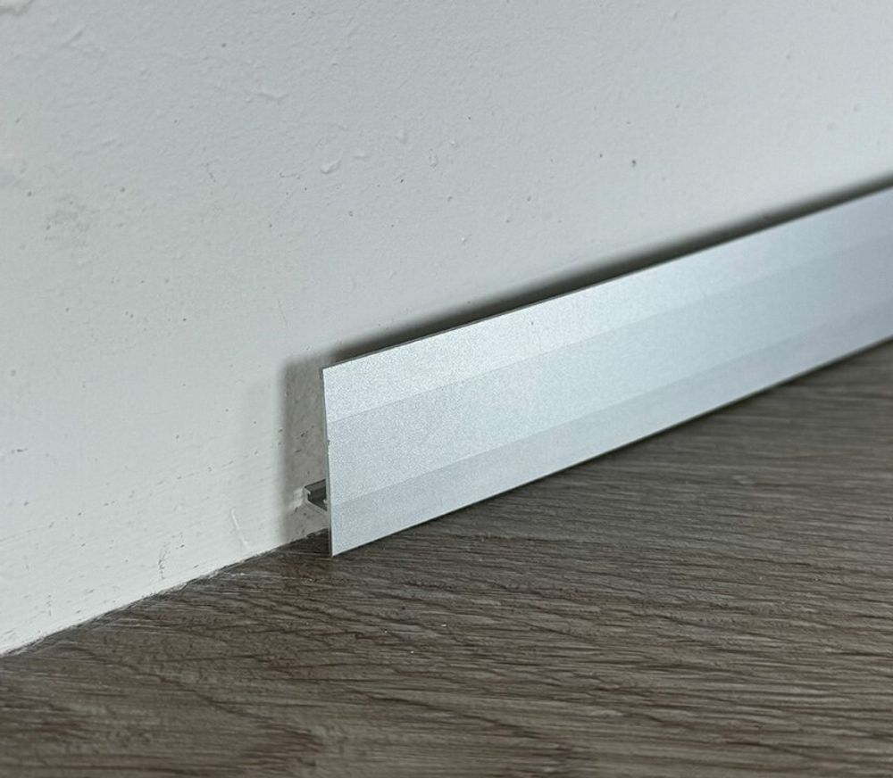 Порог алюминиевый Pro Design Doorstep 571 белый, 1800x25x6 мм