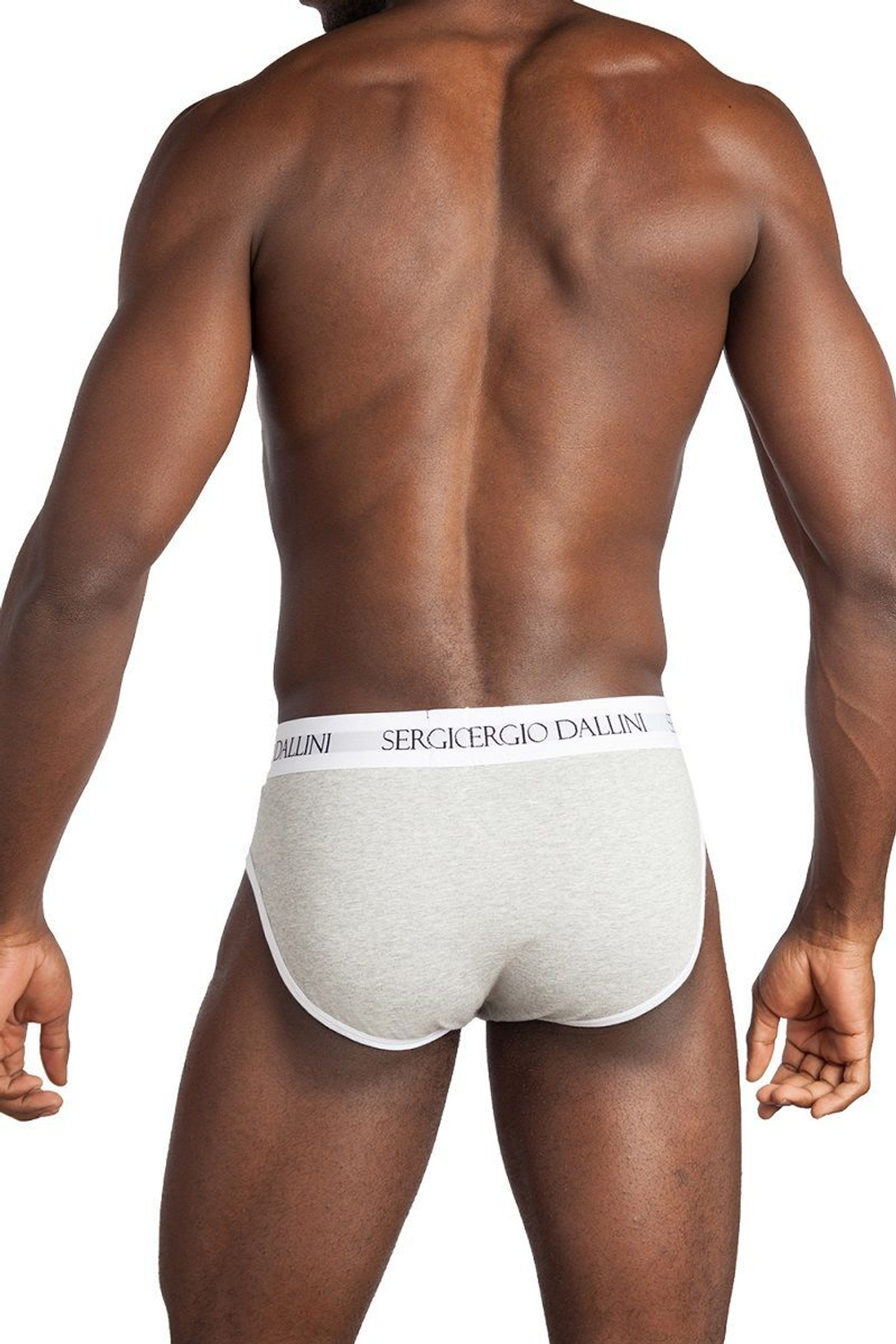 Мужские трусы-слипы с гульфиком из премиального хлопкового материала (Размер: M) (Цвет: синий)