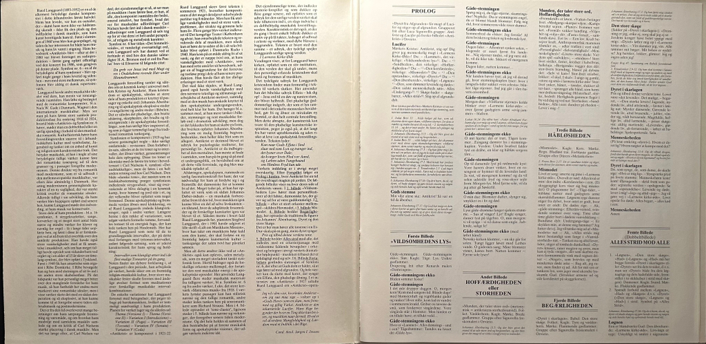 Ланггаард - Антихрист 2LP (Дания 1988г.)