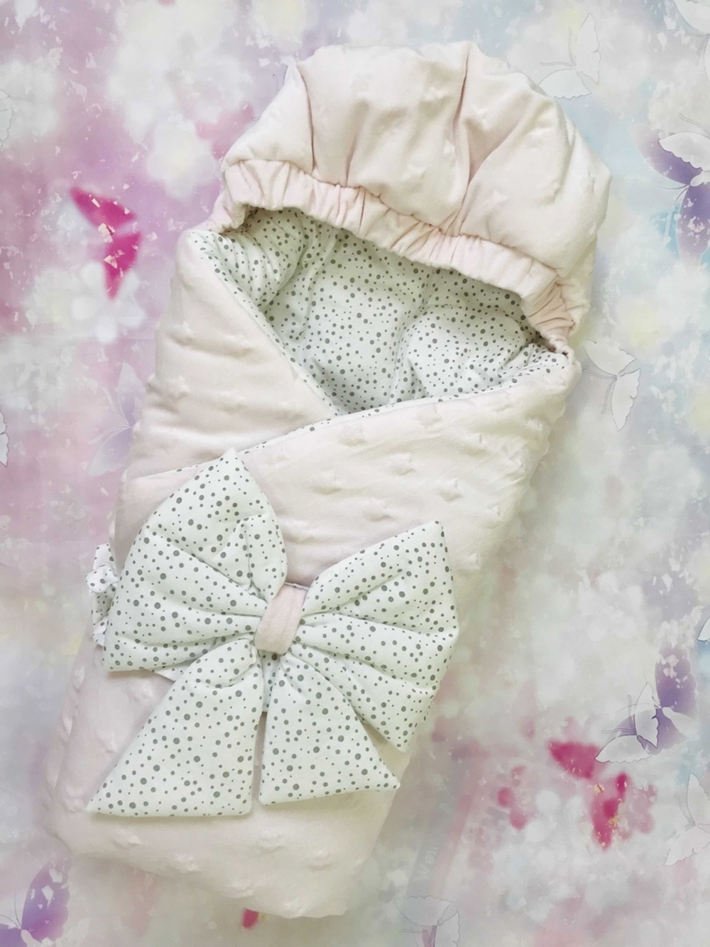 Комплект на выписку зима "Снежок" (Цвет:Белый)