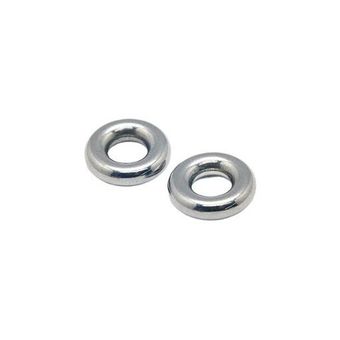 Бусина раундель 3 мм- отверстие 1,2 мм