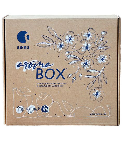 Подарочный набор Aroma Box Geo, Sens