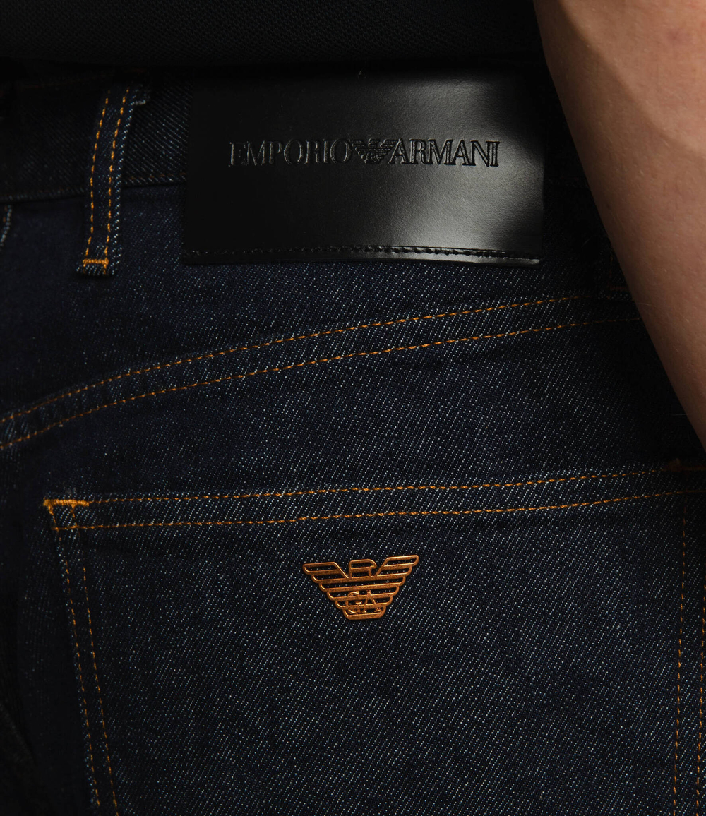 Джинсовые шорты Emporio Armani - темно-синий(3K1PS1 1DY8Z)